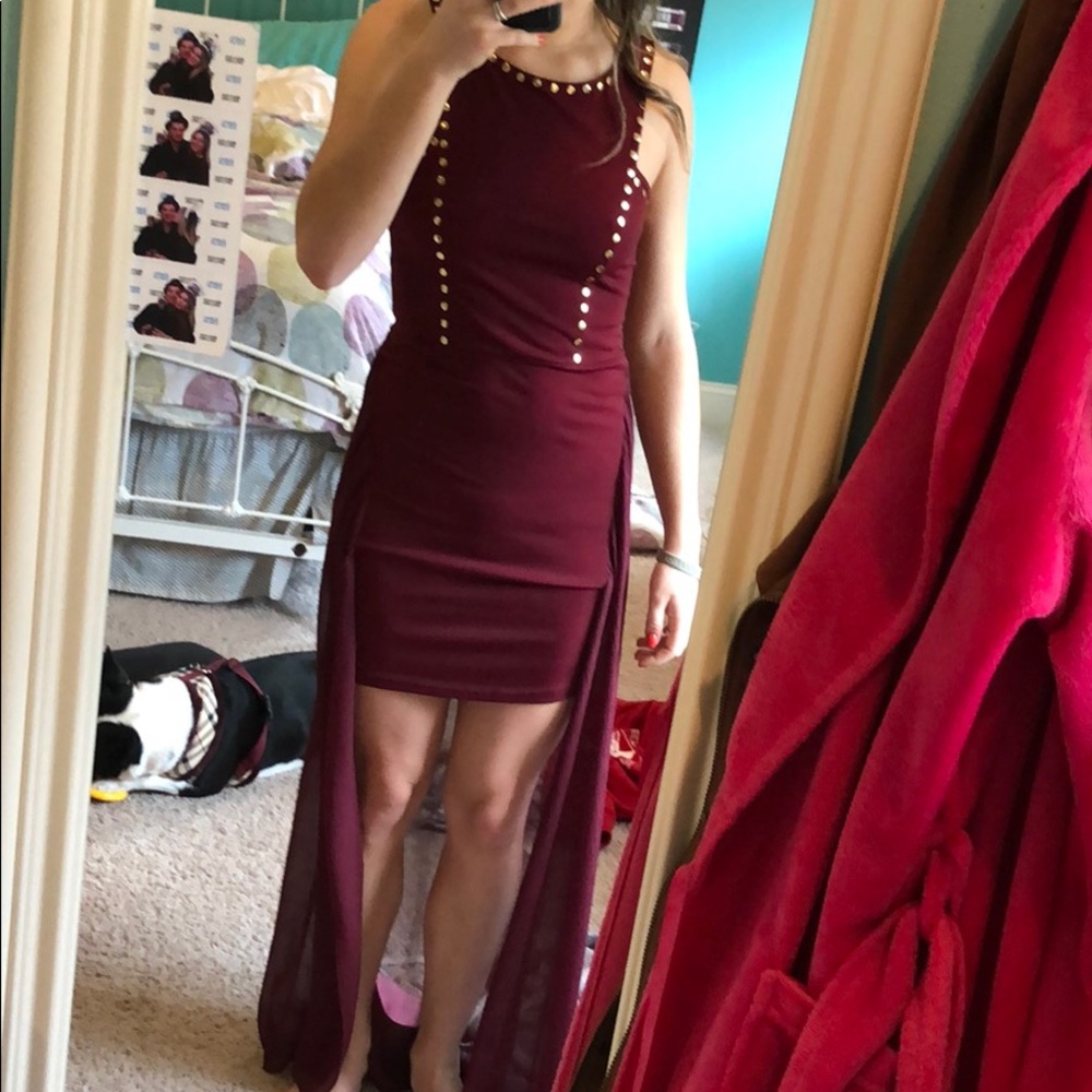LF high low maxi dress